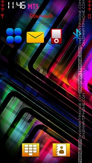 Colour Abstract Style tema screenshot