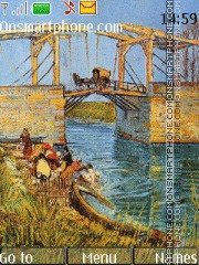 Capture d'écran Vincent Willem van Gogh thème
