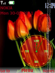 Tulips es el tema de pantalla