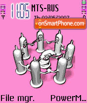 Animated Fun Condoms tema screenshot