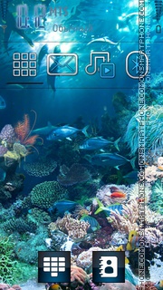 Sea World tema screenshot