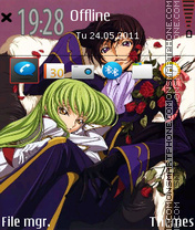 Code Geass 04 theme screenshot