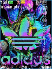 Adidas tema screenshot