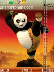 Скриншот темы Kung Fu Panda 2 01