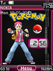 Pokemon Clock es el tema de pantalla