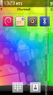 HTC Android Theme tema screenshot
