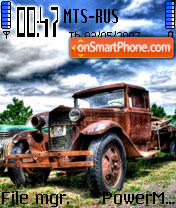 Oldcar tema screenshot