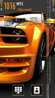 Ford Mustang 86 es el tema de pantalla