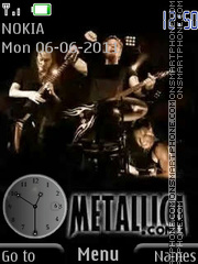 Metallica By ROMB39 es el tema de pantalla