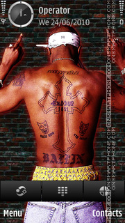 2 pac theme screenshot