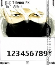 Kakashi es el tema de pantalla