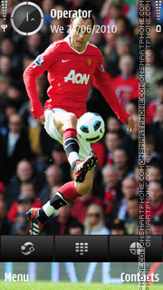 Dimitar Berbatov v6 theme screenshot