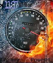 Speed 291 es el tema de pantalla