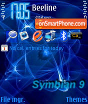 Скриншот темы Symbian 9