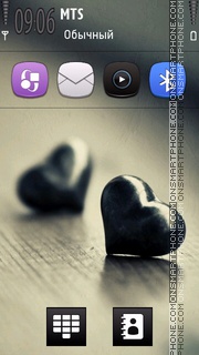 Dark Heart 01 Theme-Screenshot