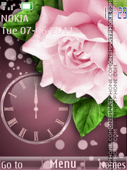 Rose tema screenshot