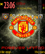 Manchester United Forever theme screenshot