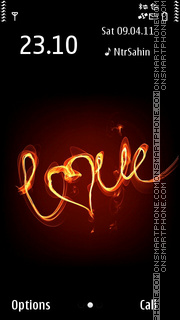 Love3 01 theme screenshot