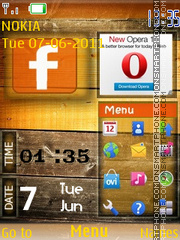 Facebook 08 tema screenshot