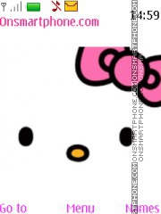 Capture d'écran Pink Kitty thème