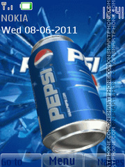 Скриншот темы Animated Pepsi 01
