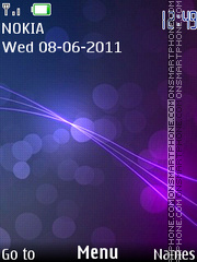 Purple Dream theme screenshot