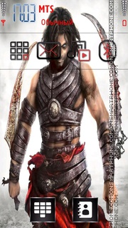 Prince of Persia tema screenshot