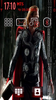 Thor Movie tema screenshot