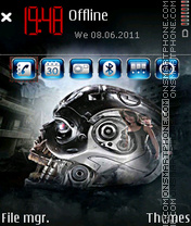 Terminator 05 tema screenshot