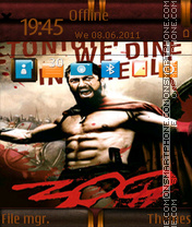 Capture d'écran The 300 Spartans 02 thème