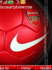 Arsenal With Tone 01 tema screenshot