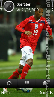 Capture d'écran Ashley Young thème